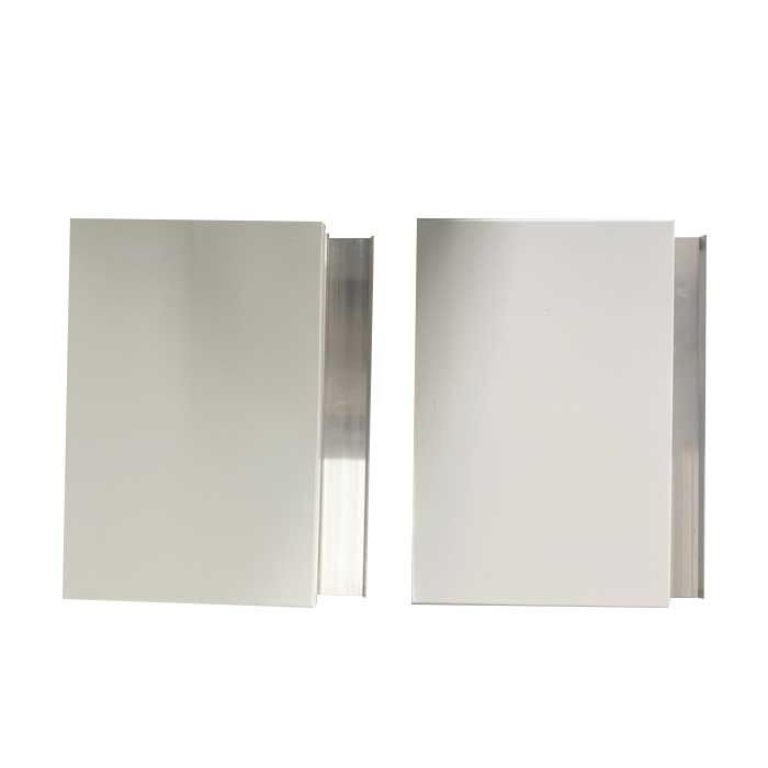 1.5mm-4mm อลูมิเนียมตกแต่งแผงแข็งสำหรับ Facade Cladding