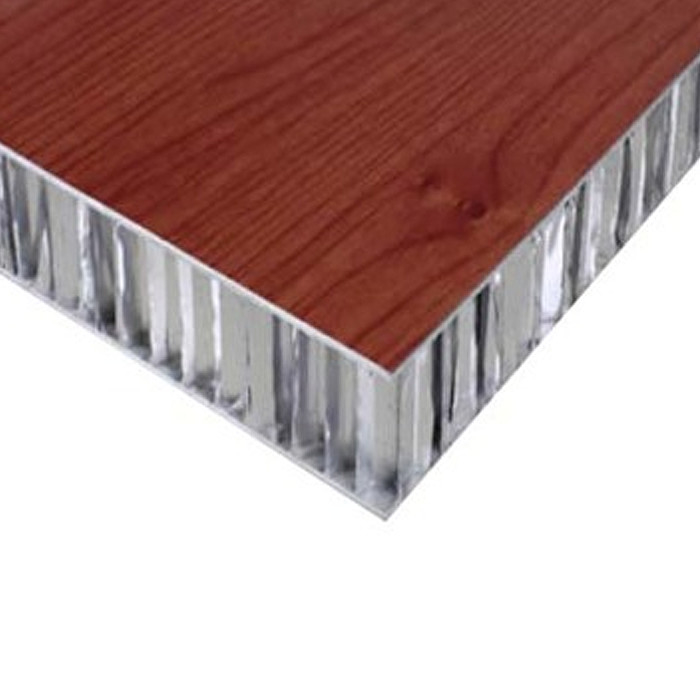 Wood Look Aluminium Honeycomb Composite Panel 10000mm สำหรับวัสดุตกแต่งผนัง